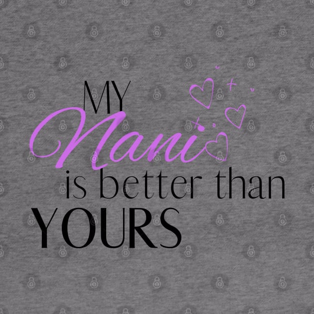 My Nani is Better Than Yours - Desi Quotes by SemDesigns